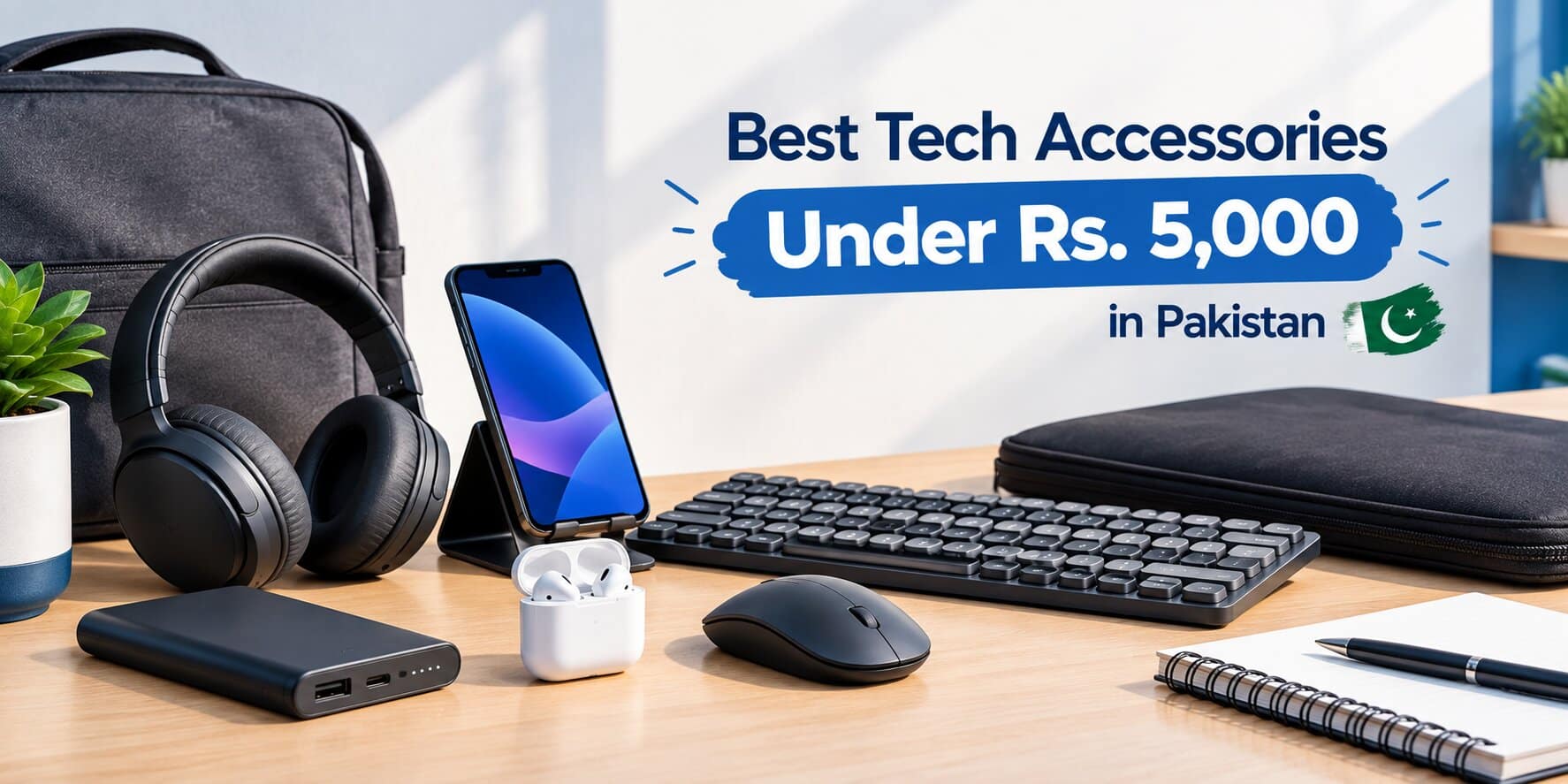 Best tech accessories under Rs. 5,000 in Pakistan