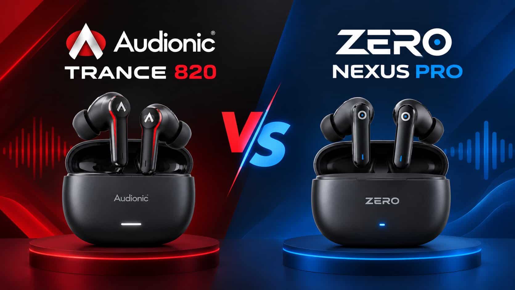 Audionic Trance 820 vs Zero Nexus Pro