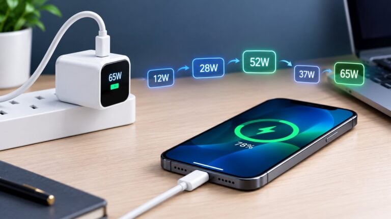Why Does The Wattage On A Charger Display Keep Changing? 1 Smart Charging Wattage Flow