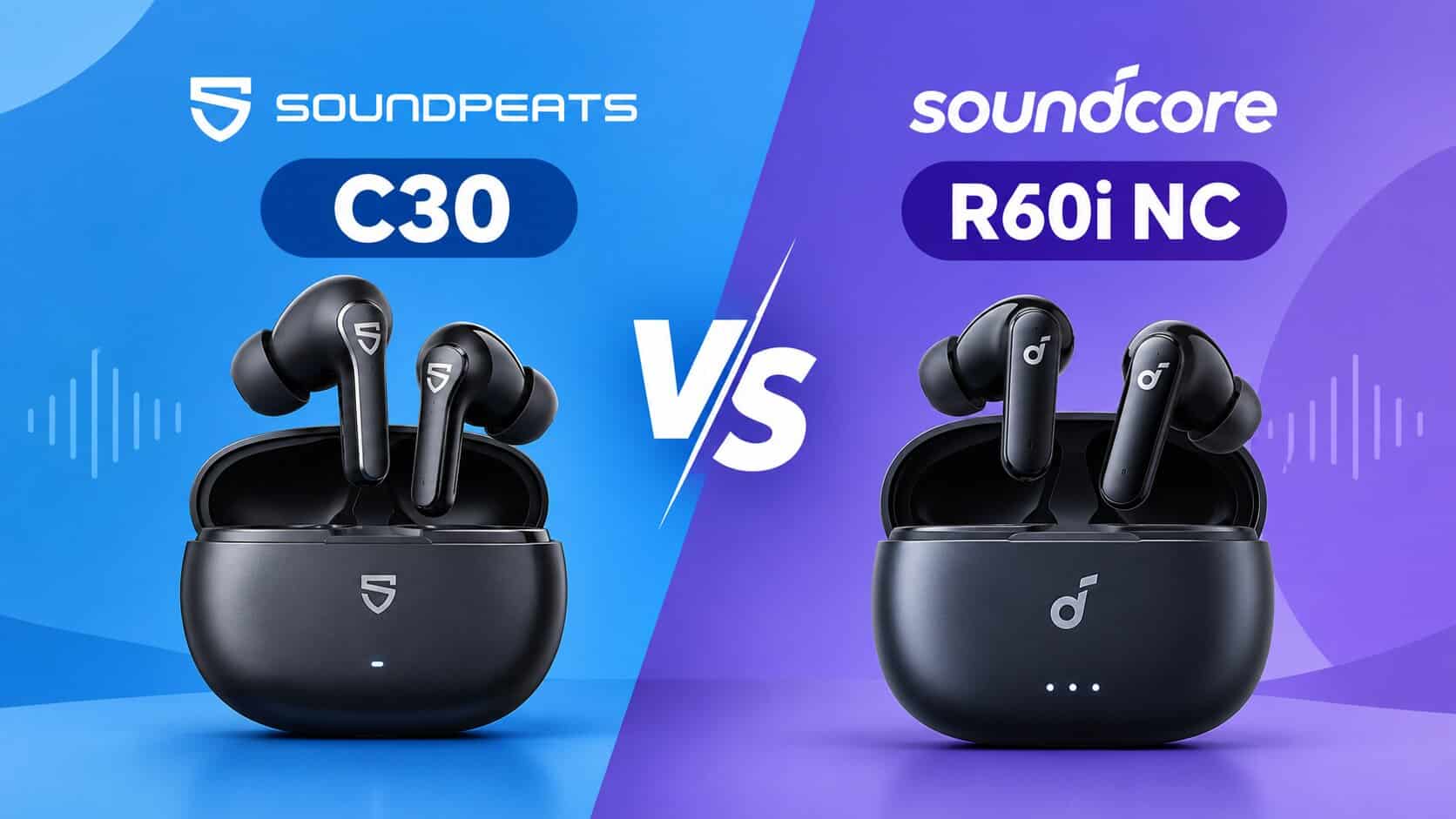 SoundPEATS C30 vs Soundcore R60i NC