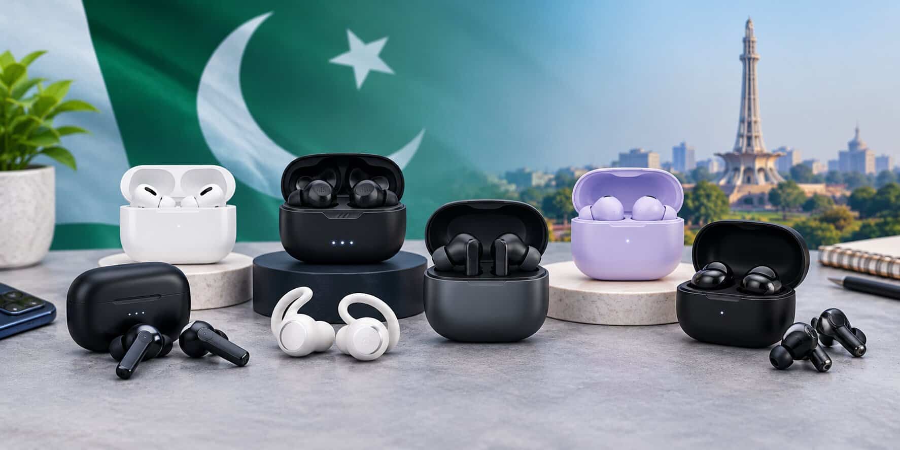 Wireless Earbuds Showcase in Pakistan