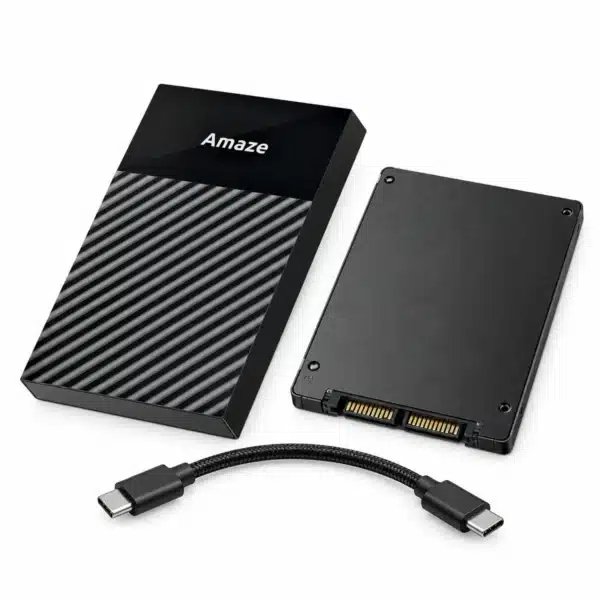 Amaze A210C Pro SSD case with a 2.5 inch SSD and Type-C cable Amaze A210C Pro SSD case with a 2.5 inch SSD and Type-C cable