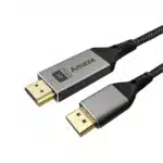 Amaze A815 DP to HDMI cable Amaze A815 DP to HDMI cable, 4K 60Hz, 2m braided