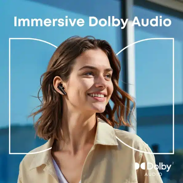 Anker Soundcore Liberty 5 True Wireless Earbuds 5 Soundcore Liberty 5 earbuds with Dolby Audio for music and video