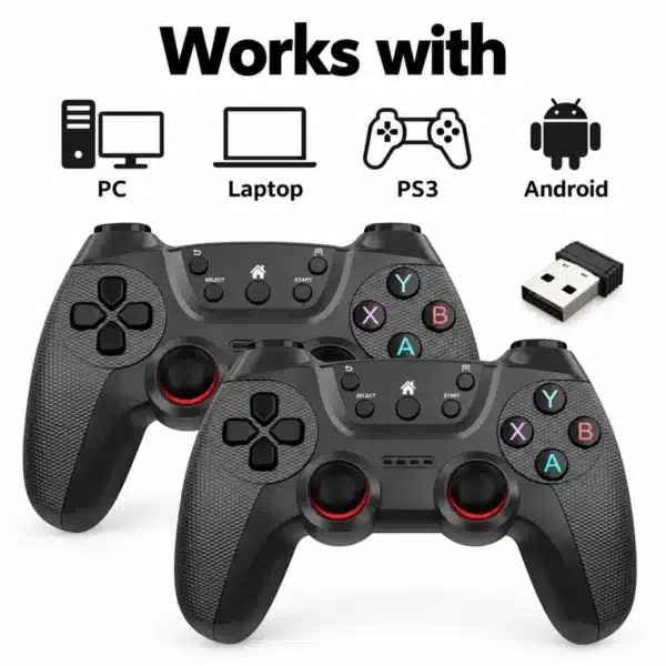 CM-029D Compatibility CM-029D wireless controller works with PC, laptop, PS3 and Android