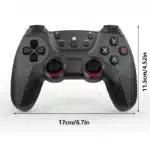 CM-029D Size CM-029D wireless controller for PC, 17 x 11.5cm, front view