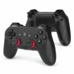 CM019D Wireless Controller Pack of 2 CM019D wireless controller pack of 2, black 2.4G gamepads on white