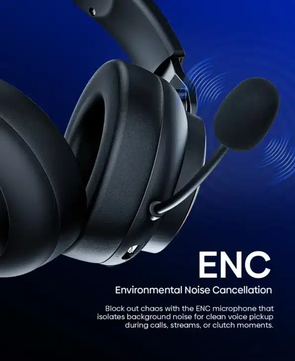 Faster Straygos Bg-600 Gaming Headset With Enc Mic And Rgb 21 Faster Straygos BG-600 ENC microphone that cuts background noise during calls and streams