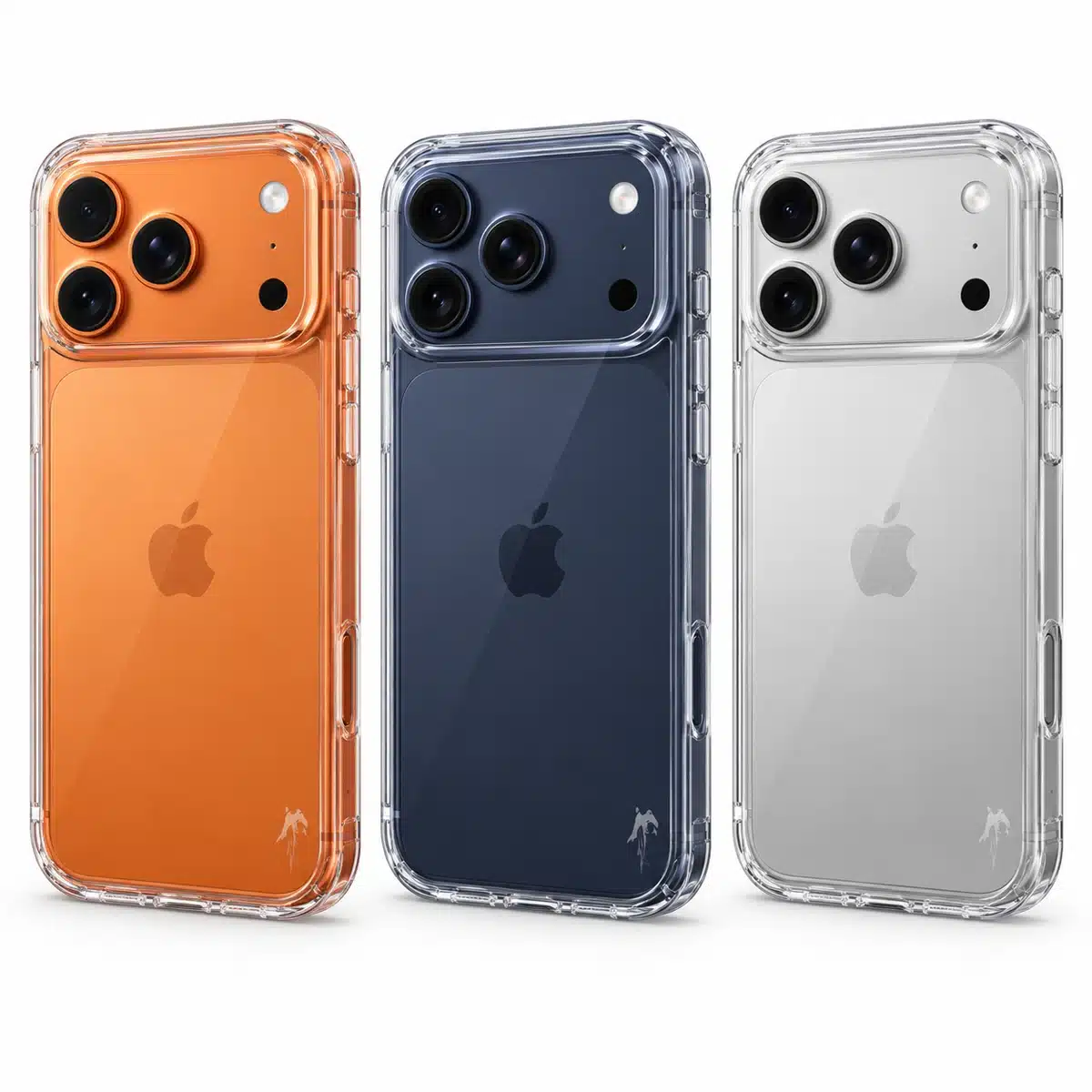 Blue Shark Transparent Pc Case For Iphone 17 Pro Max &Amp; 18 Pro Max 41 iPhone 17 Pro Max in all colours with the Blue Shark transparent case