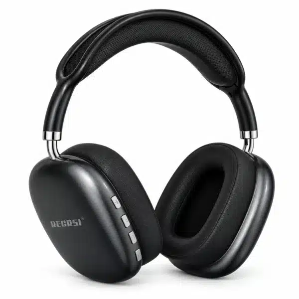 Recrsi RE-NY063 wireless Bluetooth headphones in black