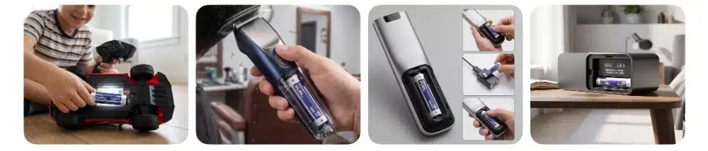 Ronin Fuel R-8510 Aaa Rechargeable Battery (Pack Of 4) 3 Ronin Fuel AAA batteries in remote, mouse and everyday devices