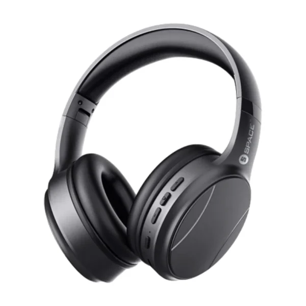 Space Solo Sl-60 Wireless Anc Headphones In Black SPACE Solo SL-60 wireless ANC headphones in black