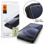 Spigen S26 Ultra screen protector works with Spigen cases Spigen S26 Ultra screen protector works with Spigen cases