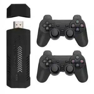 X2 Plus game stick with 2 wireless controllers