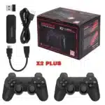 X2 Plus game stick retail box with game stick and 2 controllers X2 Plus game stick retail box with game stick and 2 controllers