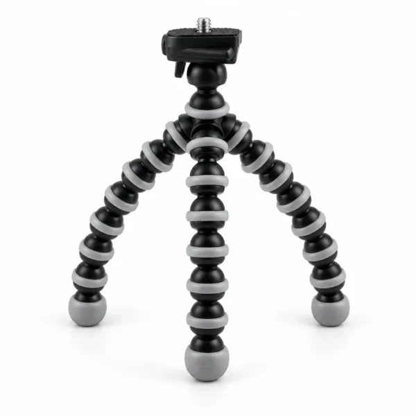 Z-02 Flexible Octopus Tripod Z-02 flexible octopus tripod with bendable black and grey legs