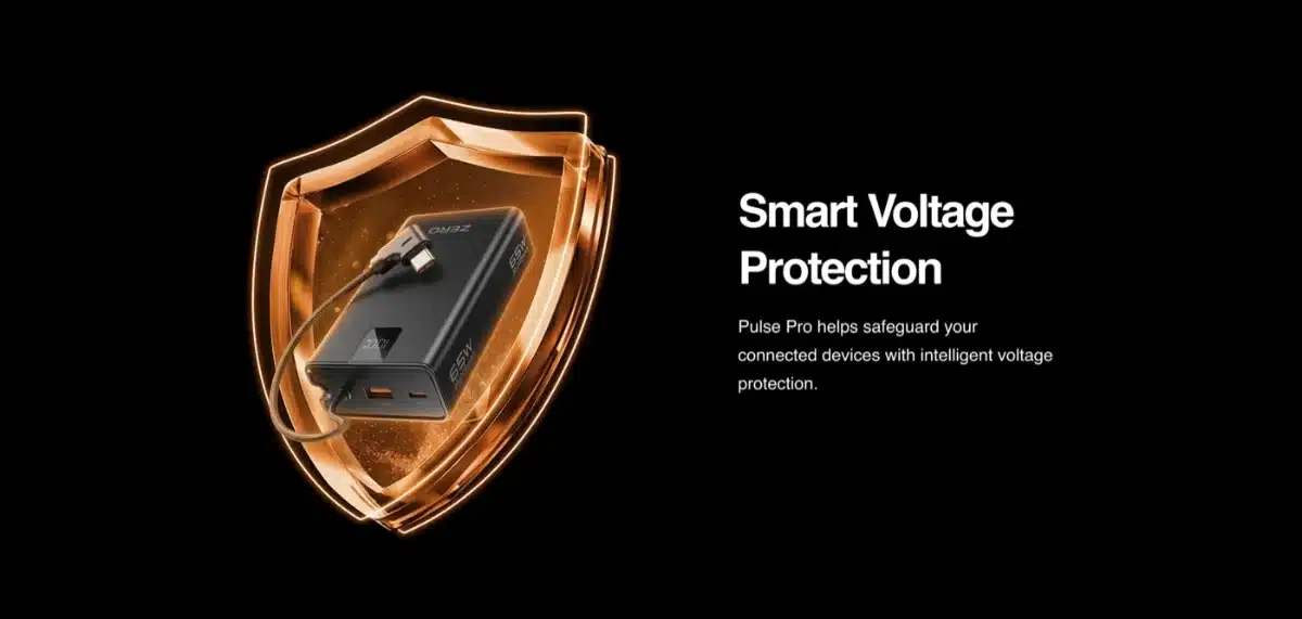Zero Lifestyle Pulse Pro 200 20000Mah 65W Power Bank 10 Zero Pulse Pro 200 smart voltage protection