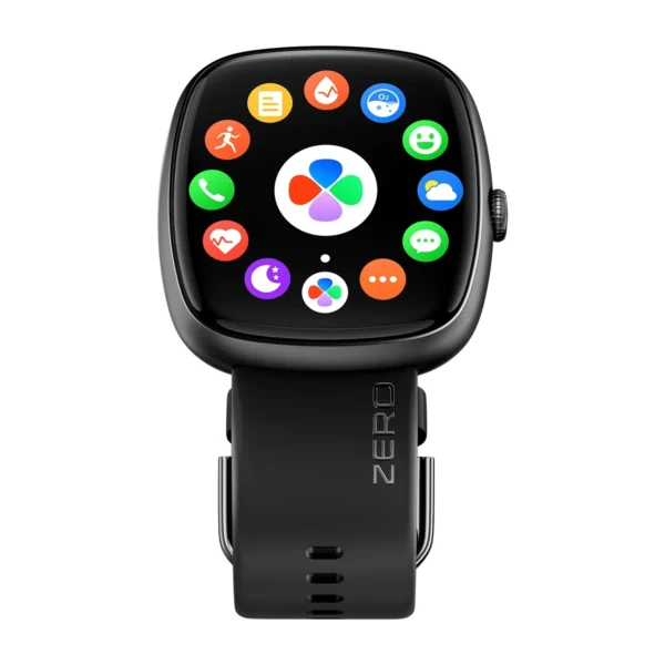 Zero Qube smart watch Swift UI app menu Zero Qube smart watch Swift UI app menu